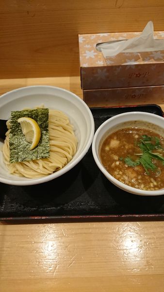 「濃厚煮干つけ麺」@つけめん 蕾 本家の写真