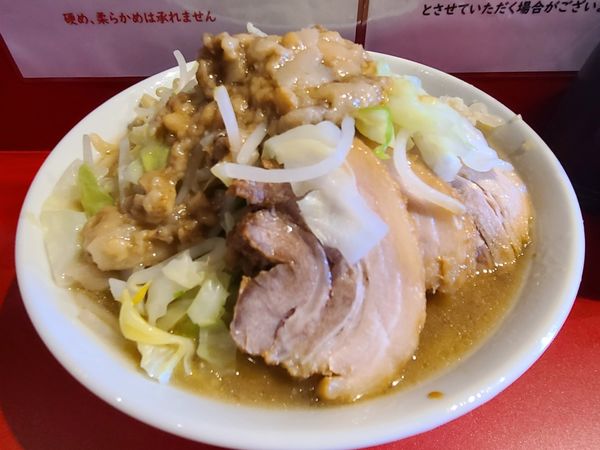 「小ラーメン＋豚1枚」@麺屋HEROの写真