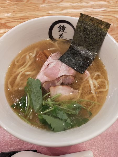 「極み塩らーめん」@らーめん愉悦処 鏡花 八王子想庵の写真