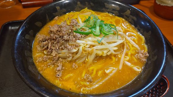 「元祖百年味噌ラーメン748円」@マルキン本舗 春日部店の写真