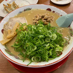 こってり　納豆ラーメン