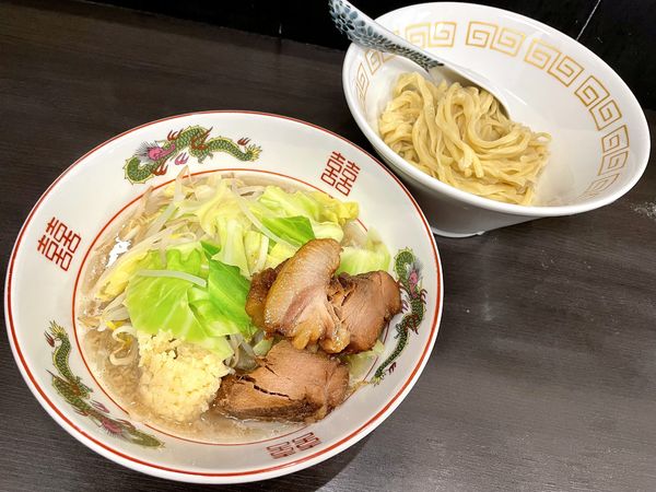 「郎ザルラーメン＋半チャーハン🉐セット￥1080」@メンショップ アキラの写真