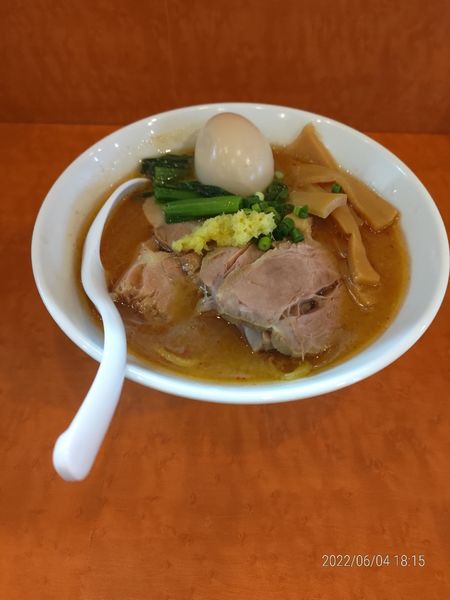 「限定カニニボ味噌ラーメン＋味玉＋チャーシュー」@麺処ゆきちの写真