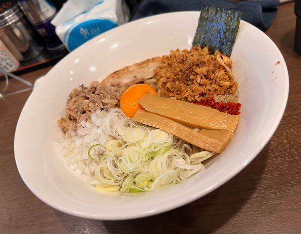 「狼煙まぜそば」@狼煙 東大宮店の写真