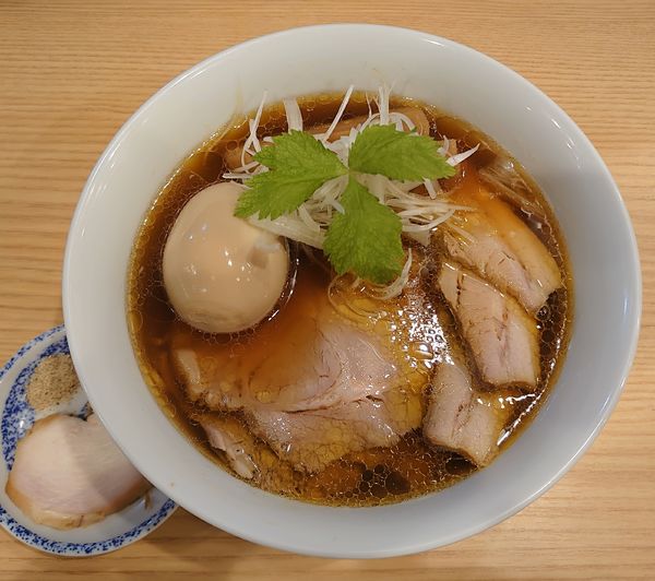 「中華そば極(1150円)」@麺や 田むらの写真