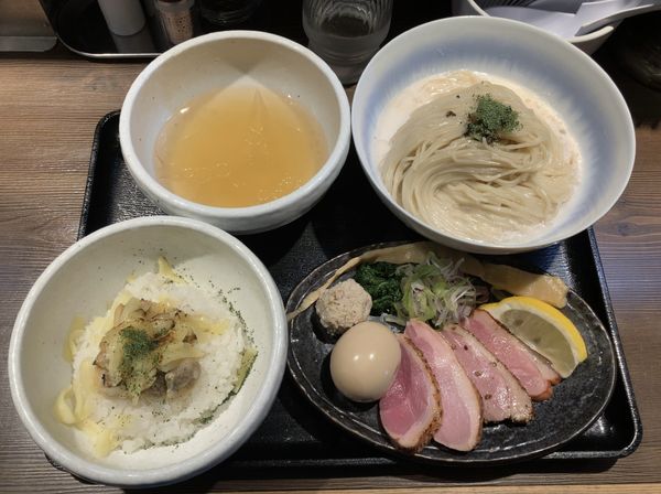 「【限定】特製鴨出汁塩つけ蕎麦」@鴨出汁中華蕎麦 麺屋yoshikiの写真