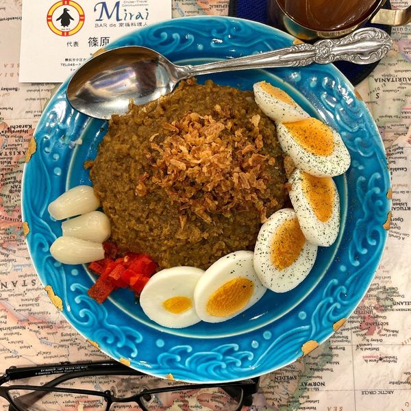 「日本郵船スタイル 110年目の南極ドライカレー」@BAR de 南極料理人 Miraiの写真