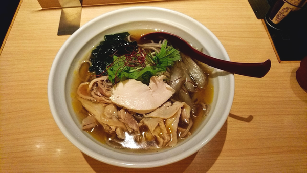 「肉そば 冷_850円」@赤坂あじさいの写真