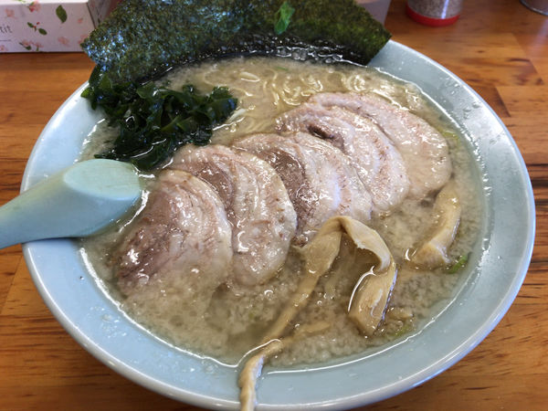 「正油チャーシューメン(濃いめ、コッテリ) 950円」@ラーメンショップ 足利50号店の写真