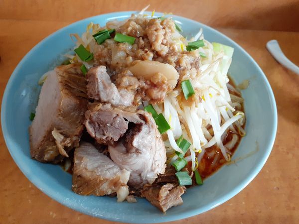 「すごい味噌ラーメン、辛さ1」@立川マシマシ ロイヤルスープの写真