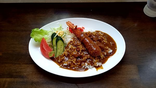 「エビカレー」@レストラン はんぶるぐの写真