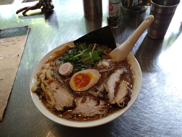 「とり魚介醤油ラーメンコッテリ大盛」@69treeの写真