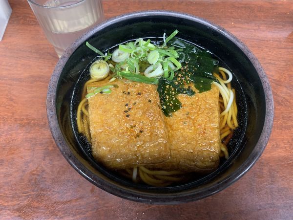 「きつねそば 400円」@新田毎 秋葉原の写真