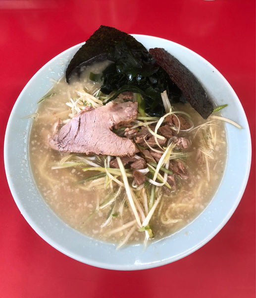 「ネギラーメン（800）」@ラーメンショップ 津久井店の写真