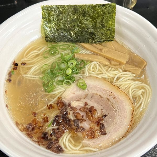 「塩ら〜麺」@らーめん 麺の月の写真