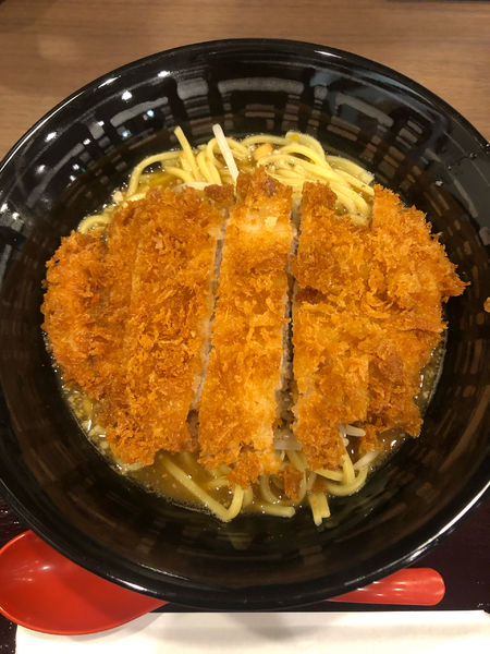 「うまこくカレーラーメン　とんかつ　1033円」@CoCo壱番屋 御油店の写真