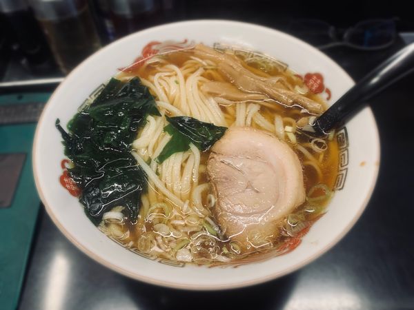 「ラーメン（￥700）」@中国手打拉麺 馬賊 浅草本店の写真