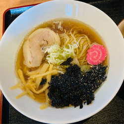 煮干し中華そば・ミニ唐揚げ丼セット