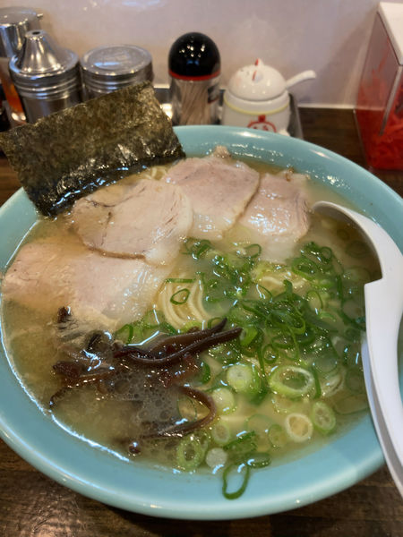 「ラーメン(大盛)」@久留米ラーメン 来福軒の写真