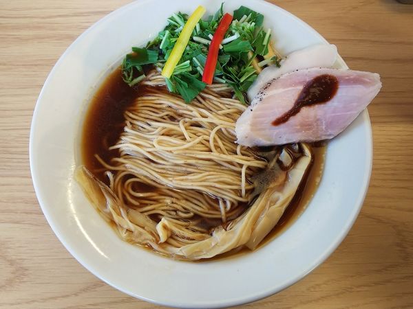 「芳醇貝汁ぶたらぁめん（醤油）　850円」@めん処 きよ洲の写真