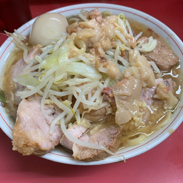 「大ラーメン豚ダブル」@ラーメン二郎 環七一之江店の写真