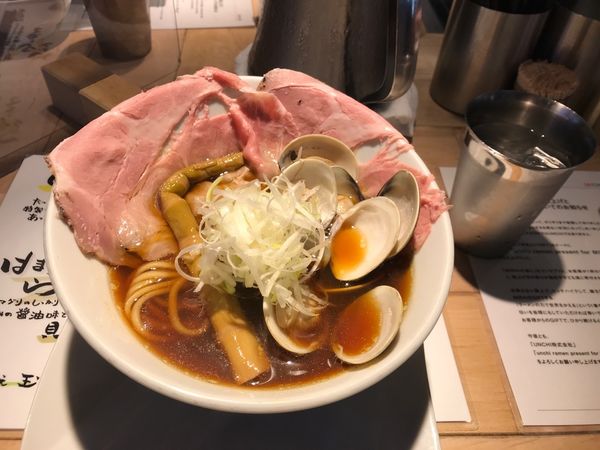 「はまぐりラーメン」@くそオヤジ最後のひとふり 本店の写真