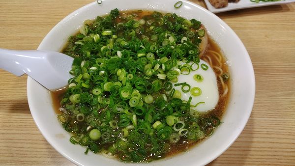 「ねぎラーメン」@中華そば 山冨士 中央店の写真