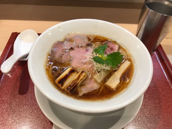 「紀州鴨そば」@燃えよ麺助の写真