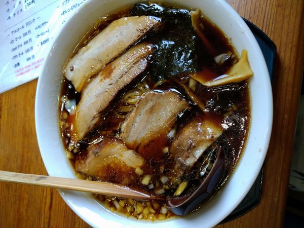 「焼豚らぁめん」@炭火らあぁめんいちの写真