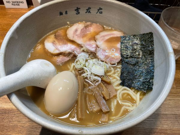 「味玉ラーメン　チャーシュー　大盛」@麺屋吉左右の写真