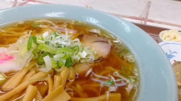 「#ラーメン #ラーメン半チャーハンセット #800円」@善磯の写真