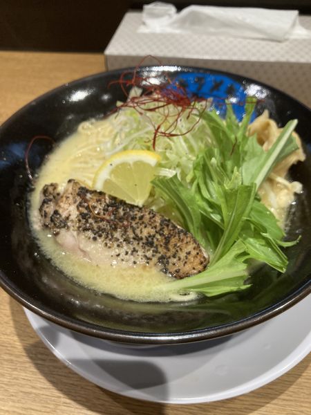 「鶏白湯らーめん塩・大（９００円）」@キラメキノトリの写真