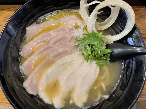 「鶏塩」@らーめん専門 和海の写真