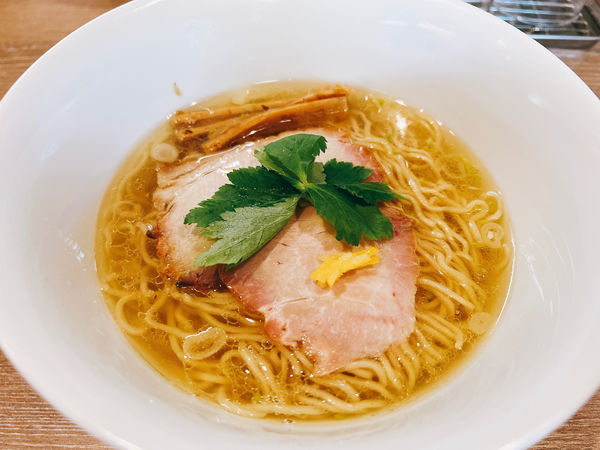 「三位一体 真鯛×鶏×鮪」@中華そば 和渦 TOKYOの写真