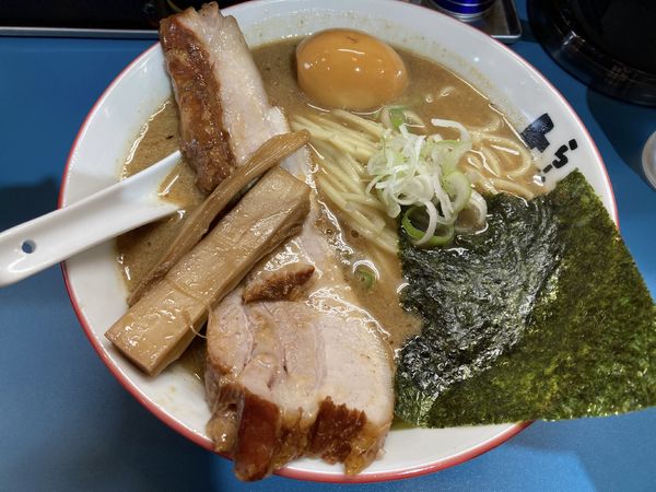 「よし丸らーめん　味玉」@らーめん よし丸の写真