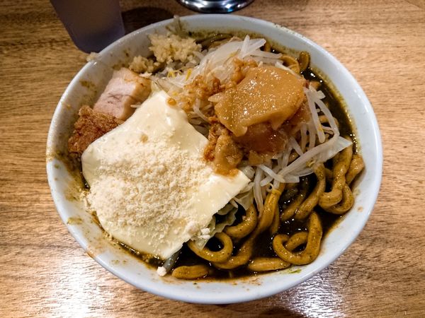 「【限定】カレーラーメン」@MEN YARD FIGHTの写真