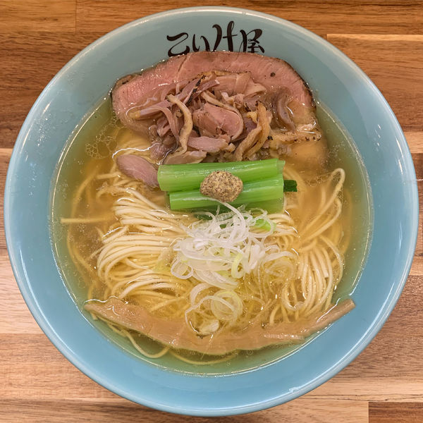 「シャモ中華そば」@仙臺自家製麺こいけ屋分店 綠栽の写真