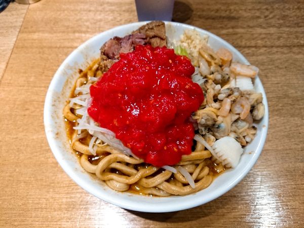 「【限定】カレーラーメン」@MEN YARD FIGHTの写真