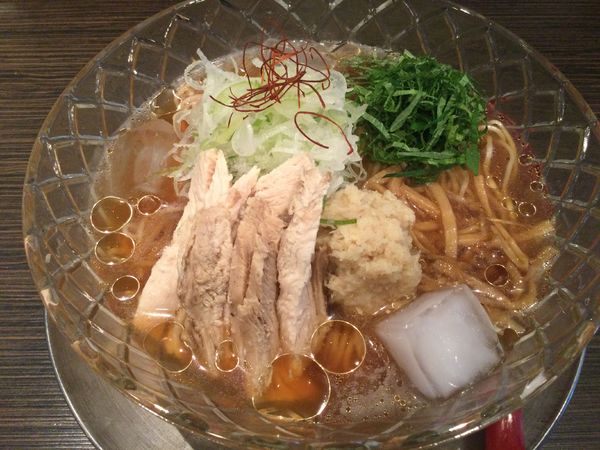 「【夏季限定】冷やし生姜らーめん・醤油(¥900)」@麺匠ぼんてんの写真