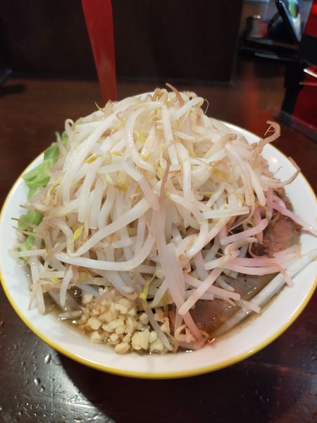 「魚介らーめん中」@ラーメン イエロー 新宿御苑前店の写真