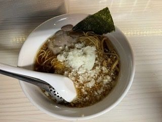 「薬味ラーメン」@元祖敏々亭 びんびんの写真