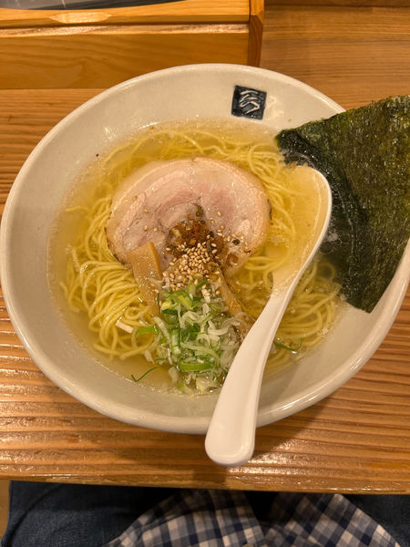 「いちろく中華そば・塩 780円」@いちろくらーめん 福井駅前店の写真