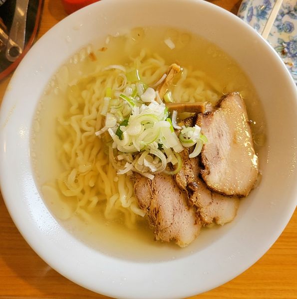 「会津山塩ラーメン」@うえんで食堂の写真