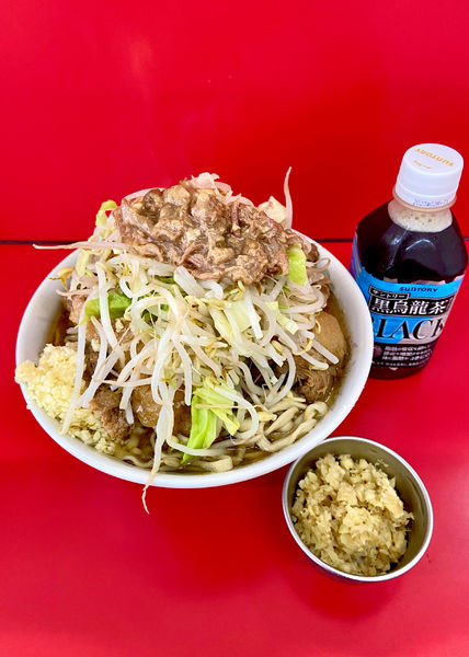 「小ラーメン + 豚増し」@ラーメン二郎 ひたちなか店の写真