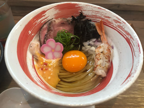 「帰ってきた　ETM(えび、たまご、麺)」@えびそば 緋彩の写真