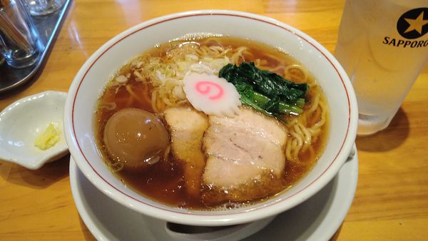 「味玉煮干中華そば¥850-」@中華そば 山下の写真