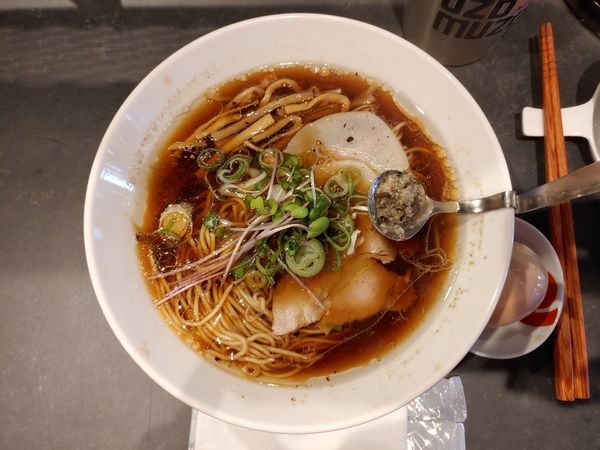 「トリュフ薫るポルチーニ醤油らぁ麺」@Noodle Atelier 有象無象の写真