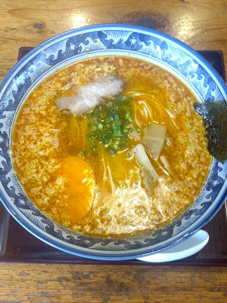 「風神辛口スタミナ麺　880円」@東風亭の写真