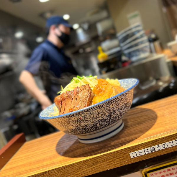 「ラーメンこってり」@ラーメン燈郎の写真