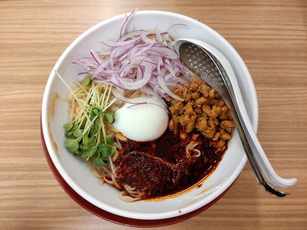 「冷やし担々麺」@ラーメン横綱 名古屋伏見店の写真